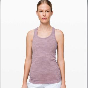 Lululemon Cool Racerback II Space Frosted Mulberry Size 2